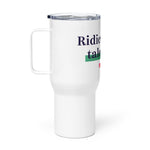 Travel mug with a handle