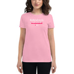 Ladies' Regular Fit T-Shirt<br/>(Pink-Line Style)