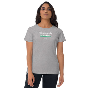 Ladies' Regular Fit T-Shirt (Green-Line Style)