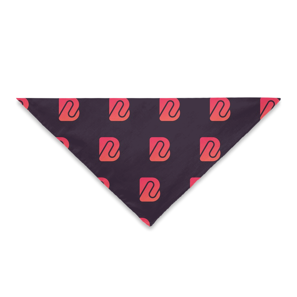 Boldly Pet Bandana - Pink Icon