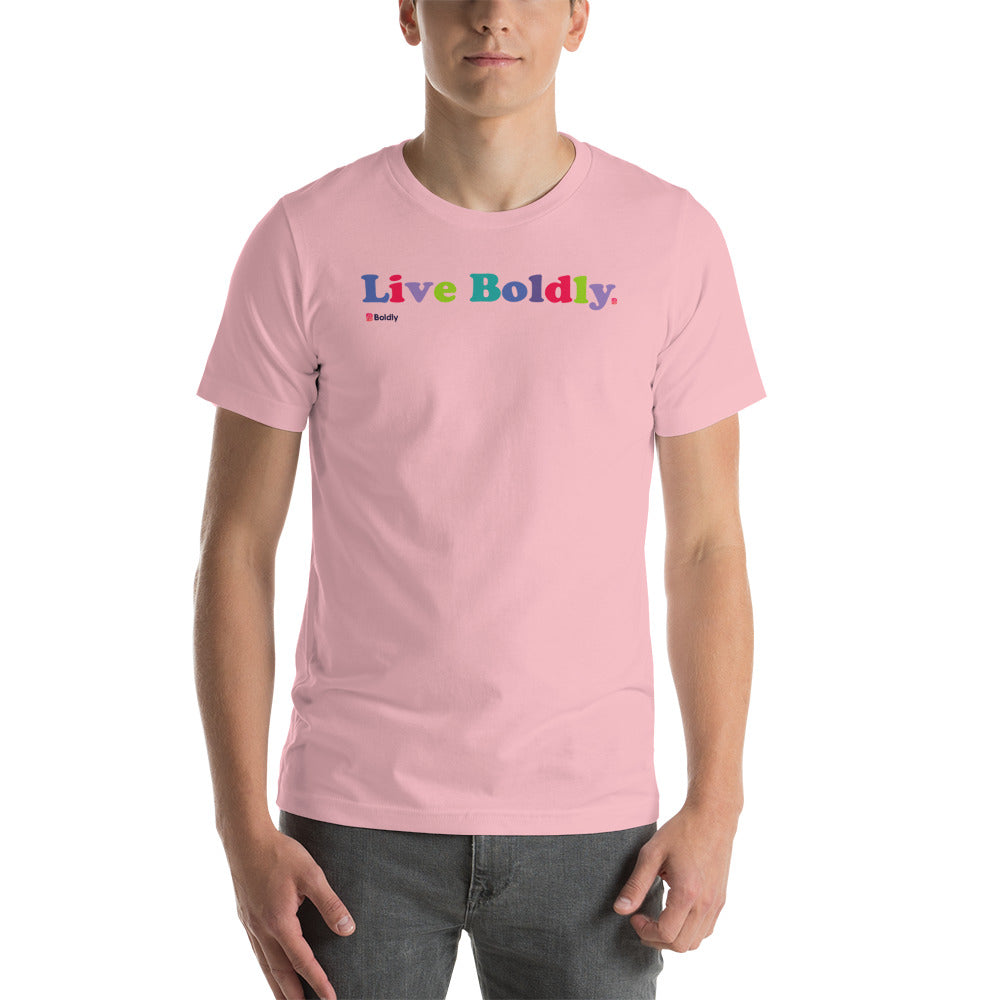 Unisex T-shirt - Live Boldly