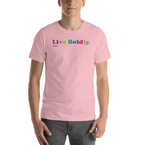 Unisex T-shirt - Live Boldly