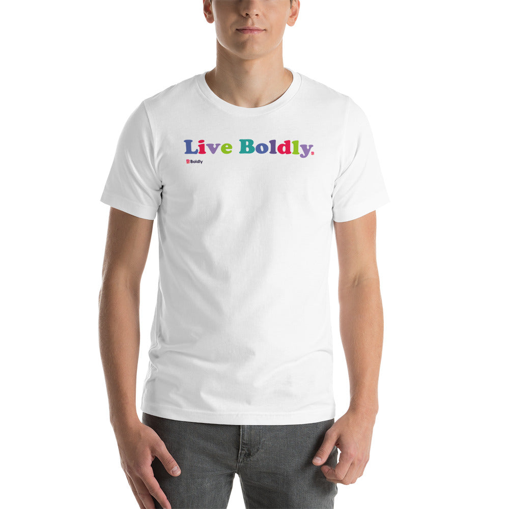 Unisex T-shirt - Live Boldly